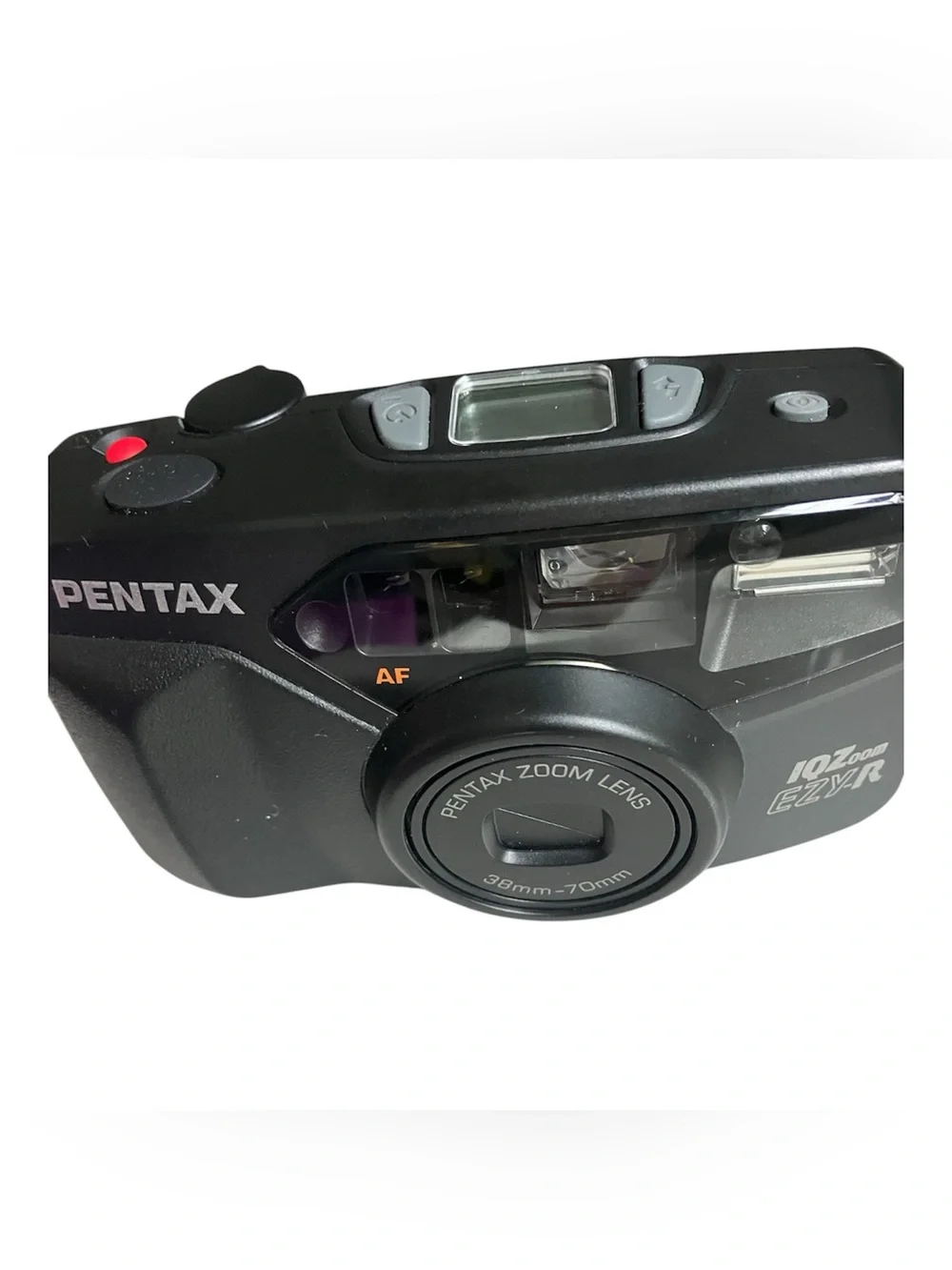 Pentax IQZoom EZY-R 35mm Film Camera - Tested & Working - W/ Case & Strap